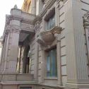 烟台 黄金麻花岗岩光面别墅外墙干挂施工完成