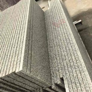 烟台 白麻荔枝面花岗岩楼梯踏步