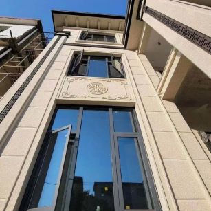 烟台 黄金麻荔枝面别墅外墙干挂效果展示