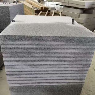 烟台 芝麻白5公分火烧地铺成品，900*400，规格可定制