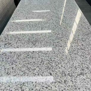 烟台 白麻花岗岩光面毛板