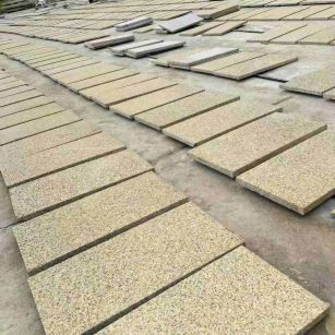 烟台 黄金麻荔枝地铺石面排板