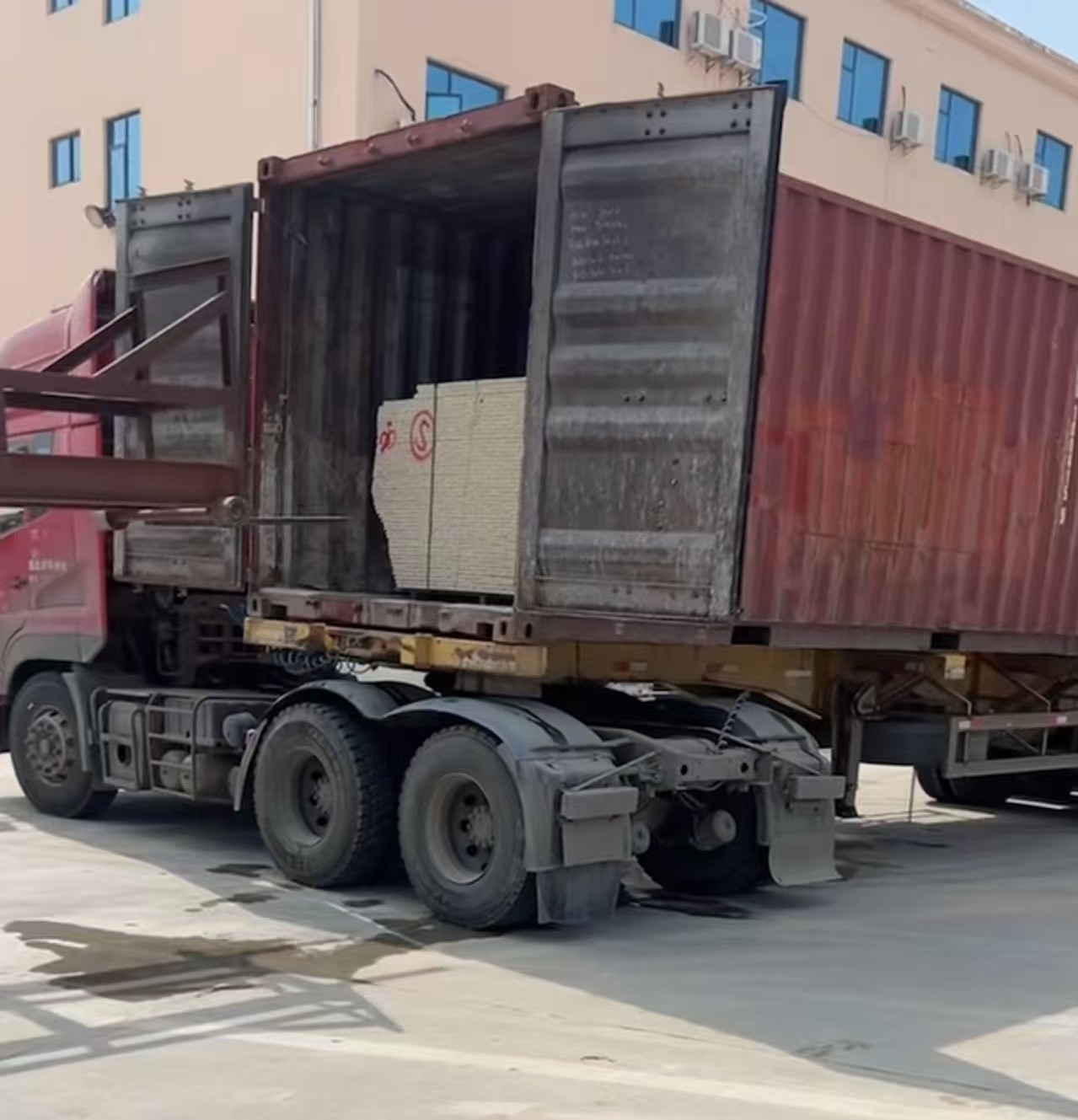 烟台 黄金麻荔枝面毛板