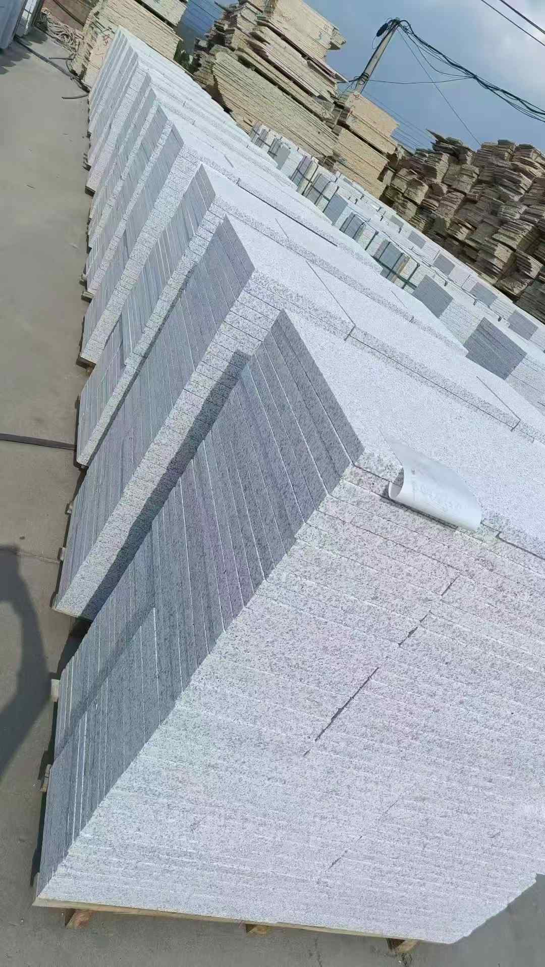 烟台 白麻荔枝面花岗岩地铺石